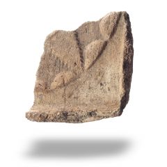 Miniaturka zdjęcia dla obiektu: Fragmenty kafli z herbem Leliwa - M.Cz.I 328a