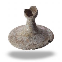 Miniaturka zdjęcia dla obiektu: Stopka i fragment nóżki kieliszka - M.Cz.m.p.I 258a